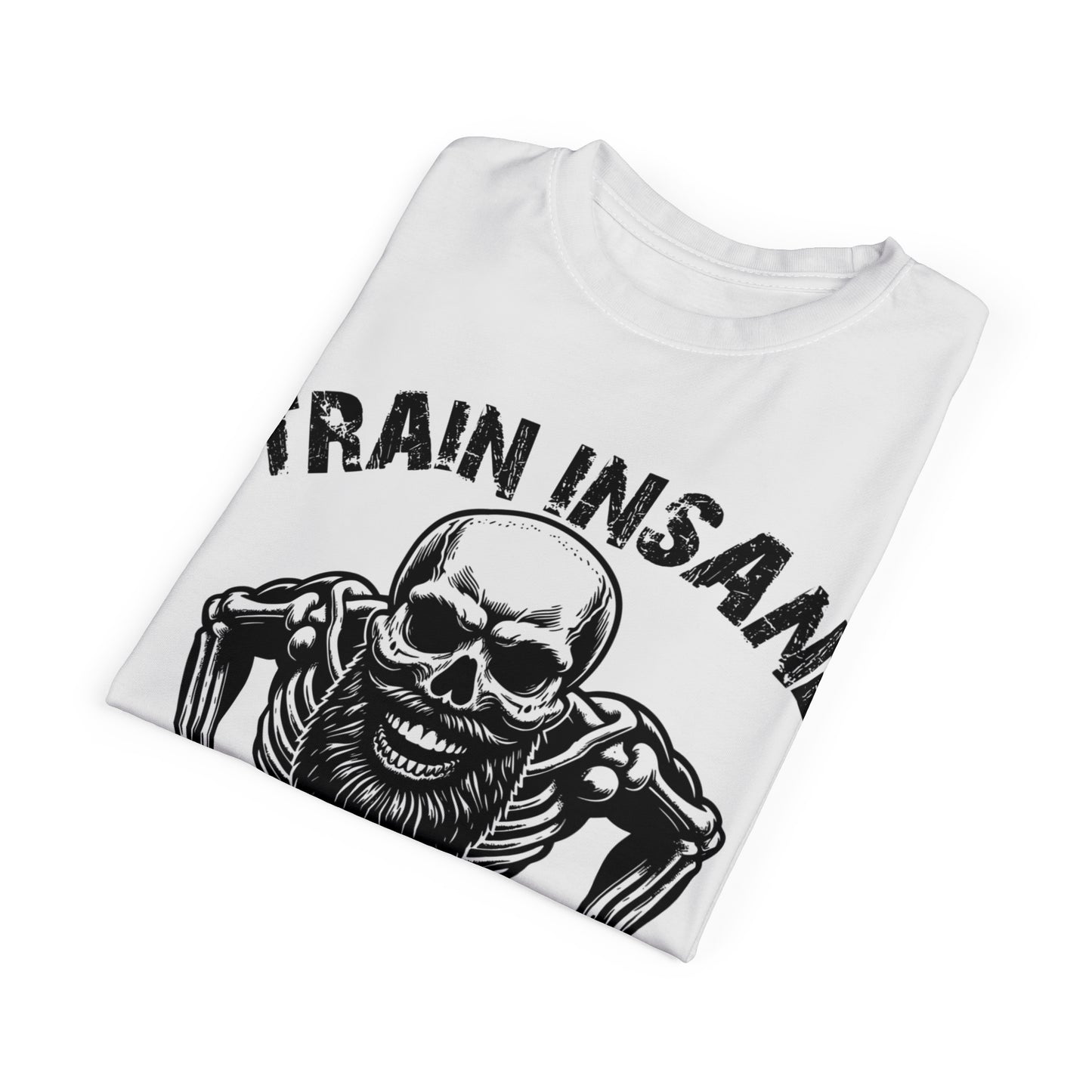 Train Insane Unisex Graphic Tee - Motivational Fitness Shirt