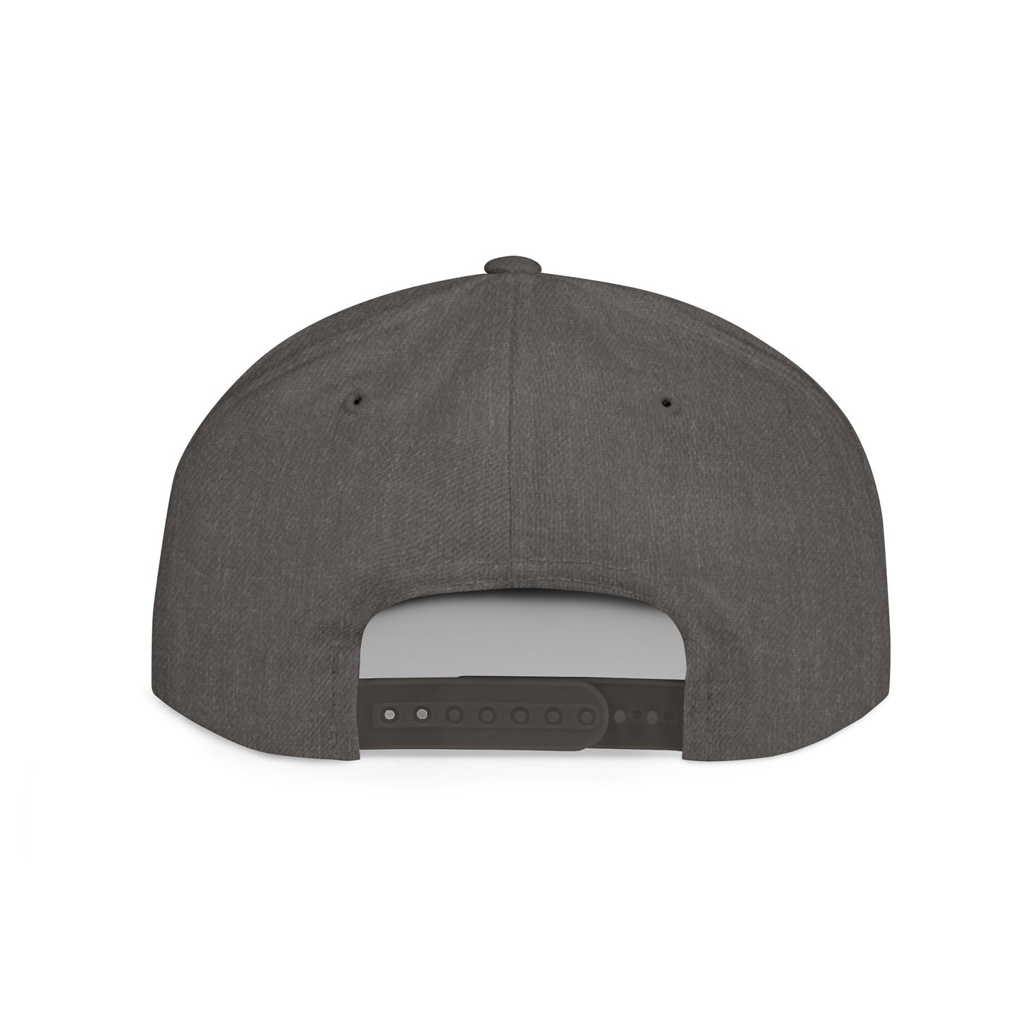 N.F.W. Gold Star Flat Bill Snapback Cap - Trendy Statement Hat for Casual Outings & Festivals