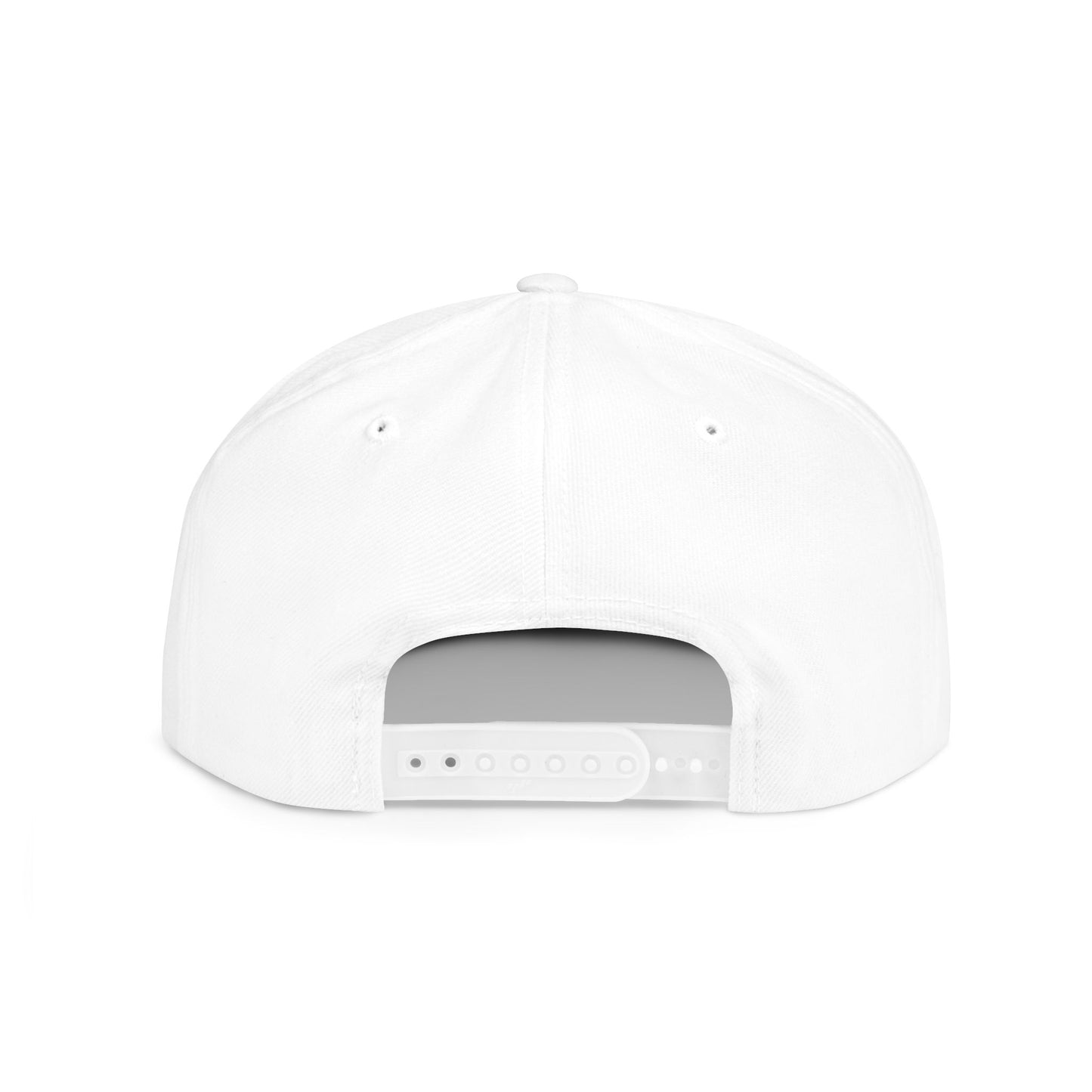 N.F.W. Gold Star Flat Bill Snapback Cap - Trendy Statement Hat for Casual Outings & Festivals