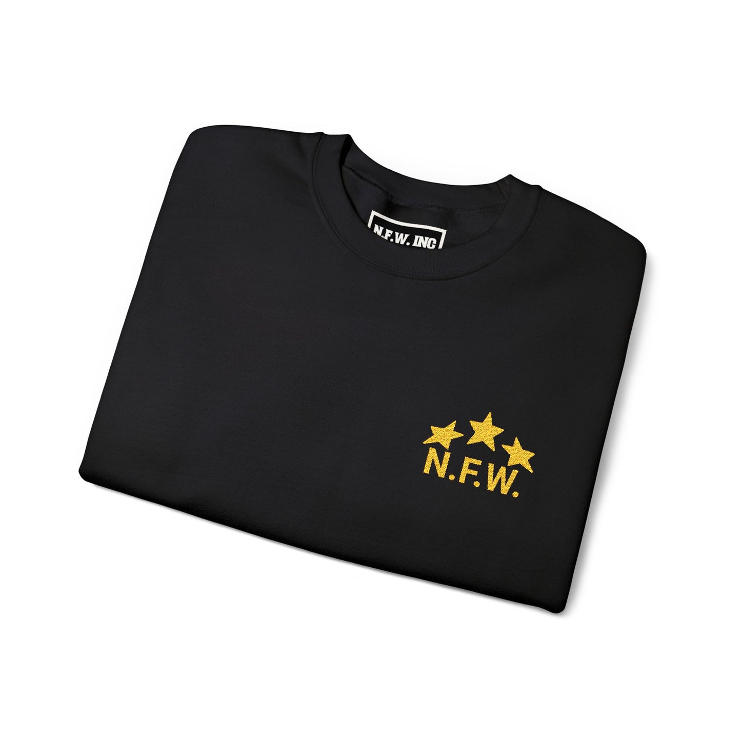 N.F.W. Unisex Heavy Blend Crewneck Sweatshirt - Casual Cool, Perfect for Everyday Wear