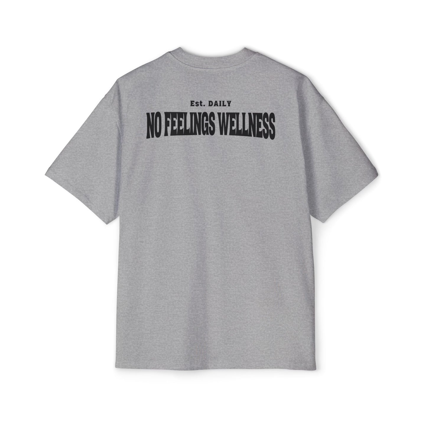 Stay Determined Oversized Tee - No Feelings Wellness Graphic T-Shirt