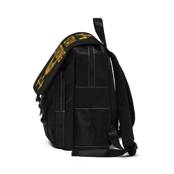 Stay Strong Unisex Casual Shoulder Backpack - Motivational Gym Bag - Image 3