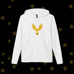 Adidas Women's Fleece Hoodie - Strong Girl Era with Eagle Design