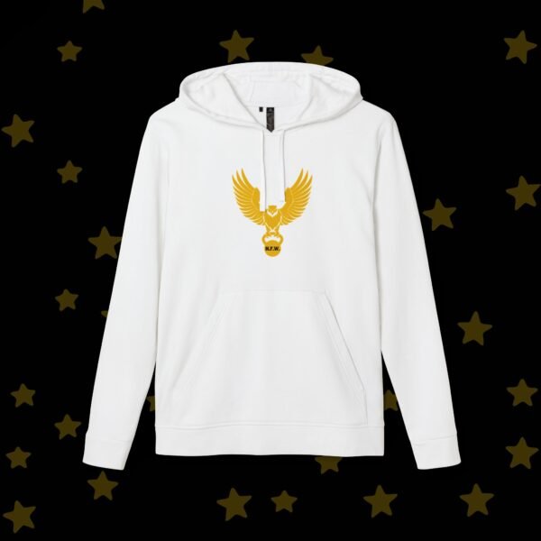 Adidas Women's Fleece Hoodie - Strong Girl Era with Eagle Design