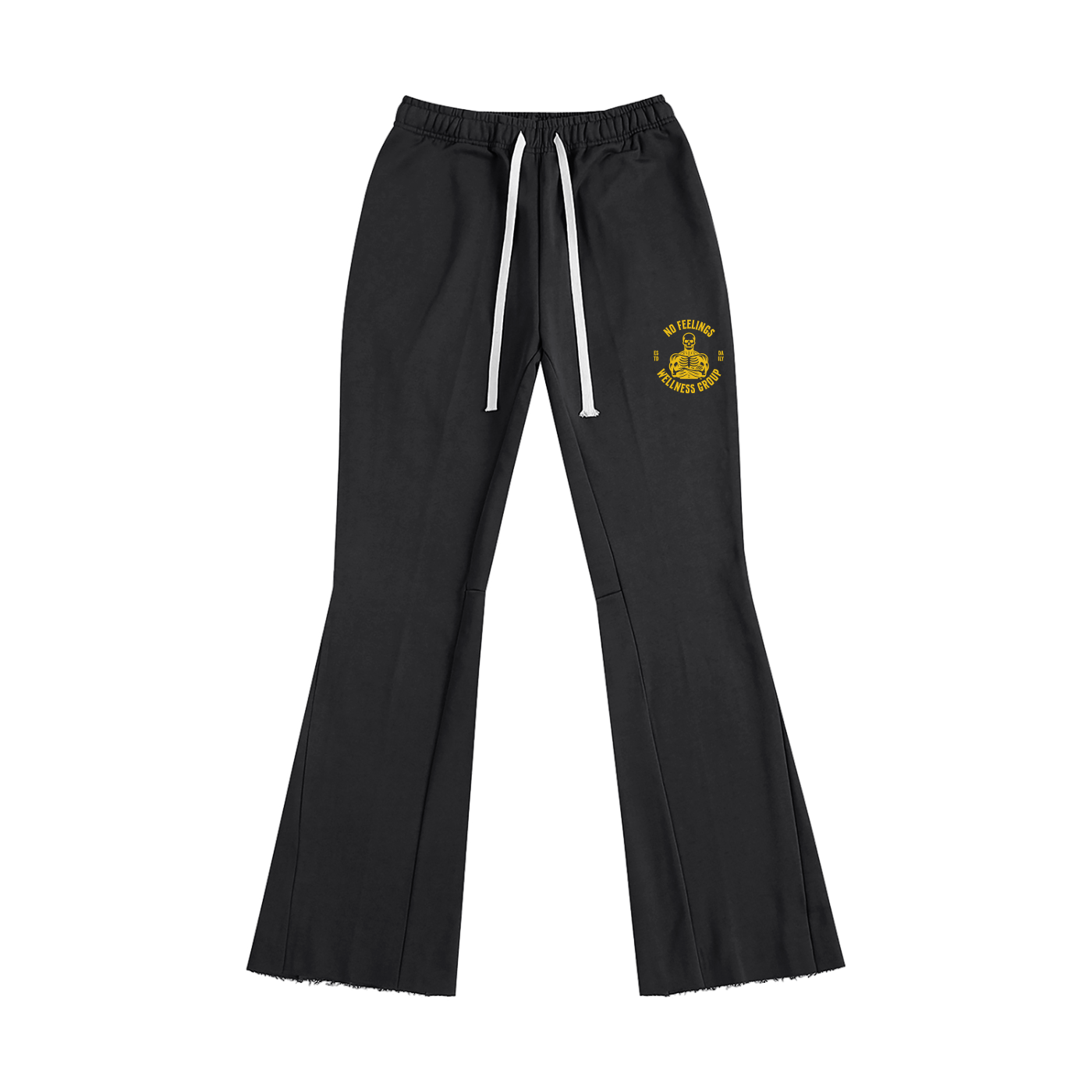 N.F.W. Logo Flared Sweatpants