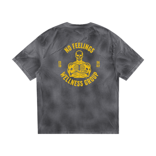 N.F.W. Stars Logo (oversized) Dirty Washed T-shirt - Image 2
