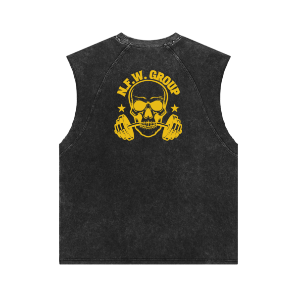 N.F.W. GROUP Snow Washed Tank Top - Image 2