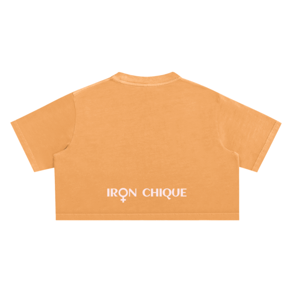 IRON CHIQUE Brand Snow Washed Crop Top - Image 8