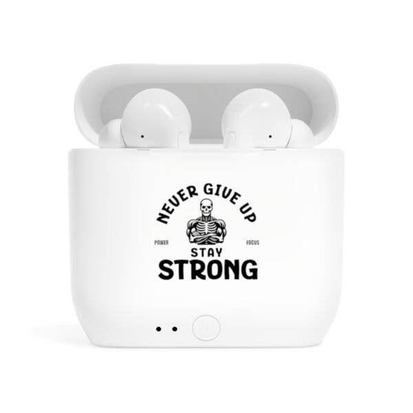 Essos Wireless Earbuds - Stay Strong & Never Give Up - Image 3