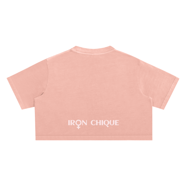 IRON CHIQUE Brand Snow Washed Crop Top - Image 10