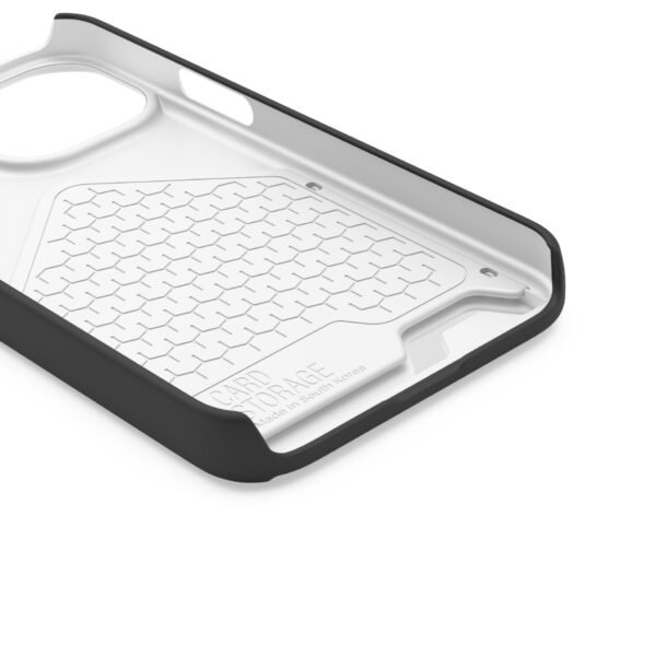 Fitness-Themed Phone Case with Card Holder - 'No Feelings Wellness Group' - Image 119