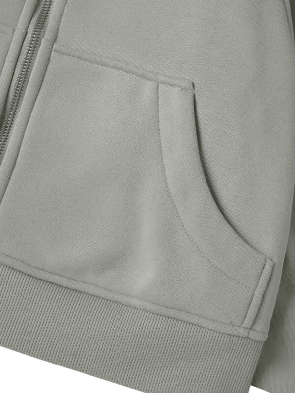 IRON CHIQUE Brand Cropped Zip-Through Hoodie - Image 10