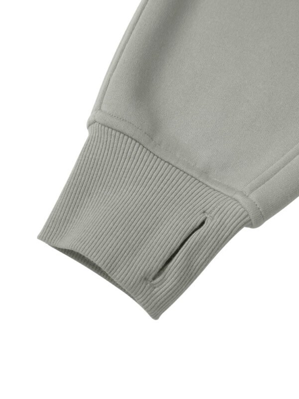 IRON CHIQUE Brand Cropped Zip-Through Hoodie - Image 8