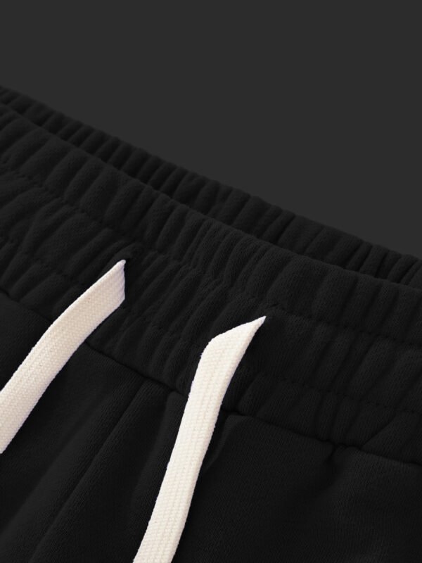 N.F.W. Sun Fade Raw Edge Cotton Shorts - Image 5