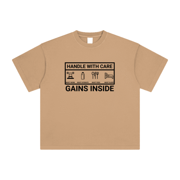 N.F.W. Handle With Care Heavyweight Vintage Washed T-Shirt - Image 11
