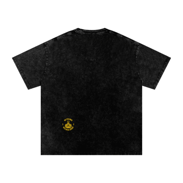 N.F.W. Trust In Iron Acid Wash Oversize T-Shirt - 250 GSM - Image 2