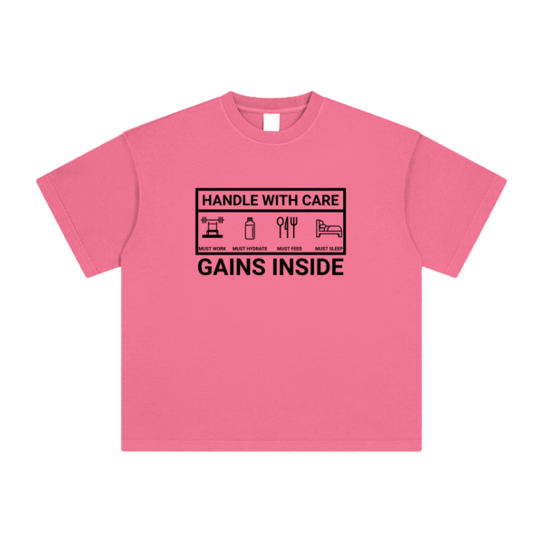 N.F.W. Handle With Care Heavyweight Vintage Washed T-Shirt - Image 9