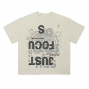 N.F.W. Just Focus Drop Shoulder T-Shirt - 300 GSM