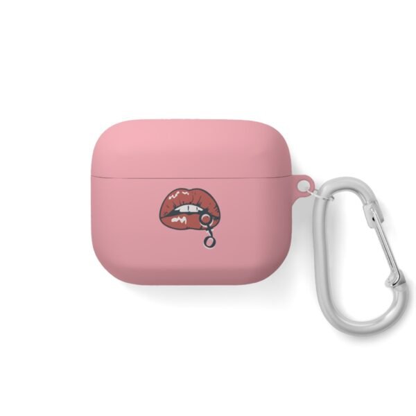 AirPods Case Cover with Kiss Design | Cute AirPods Pro Accessory, Trendy Phone Case, Personalized Gift, Music Lover Essential - Image 3