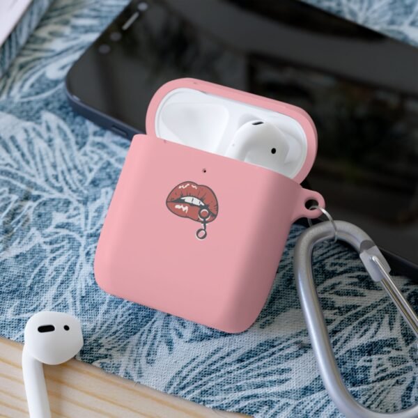 AirPods Case Cover with Kiss Design | Cute AirPods Pro Accessory, Trendy Phone Case, Personalized Gift, Music Lover Essential - Image 5