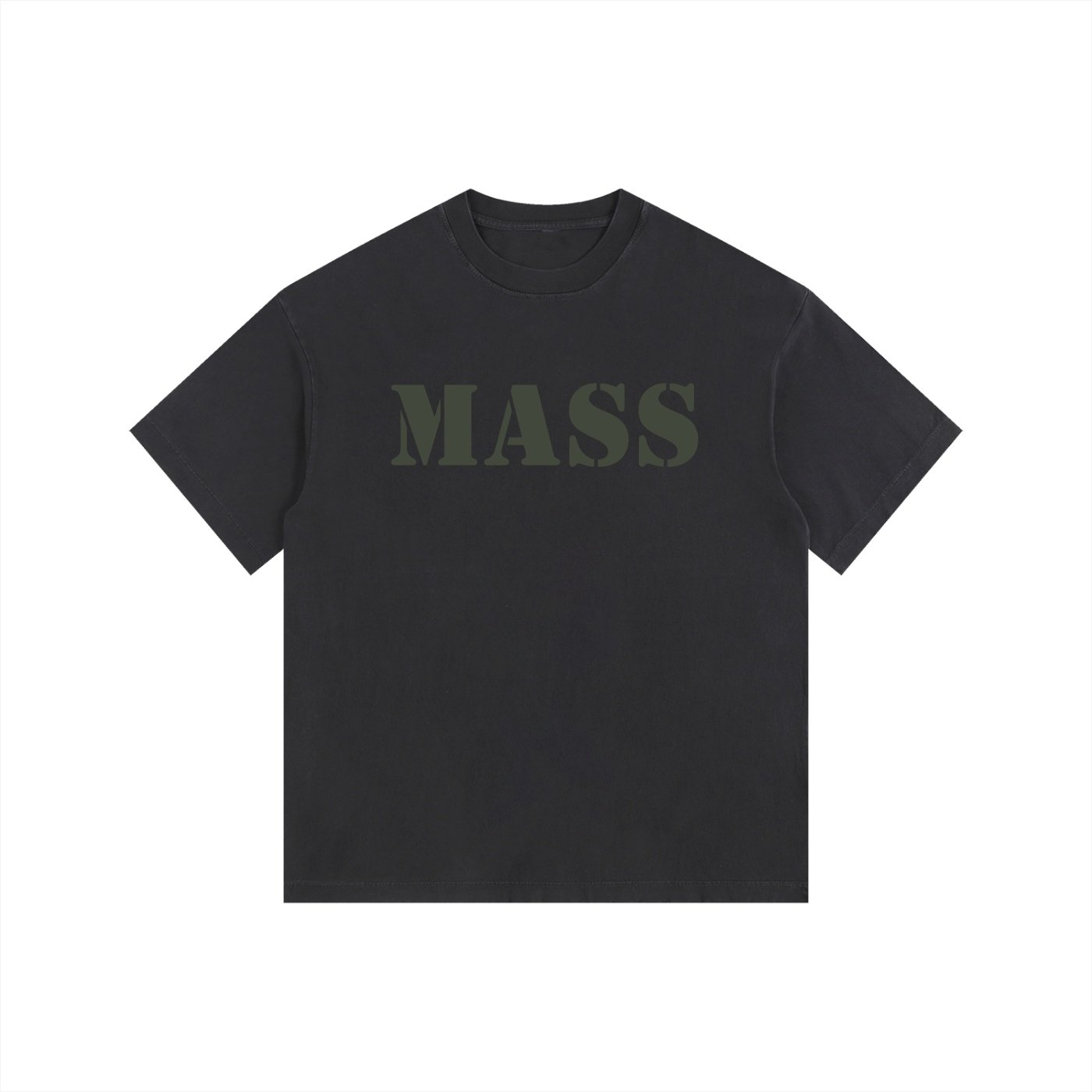 NFW MASS Vintage Washed Oversized Cotton T-Shirt