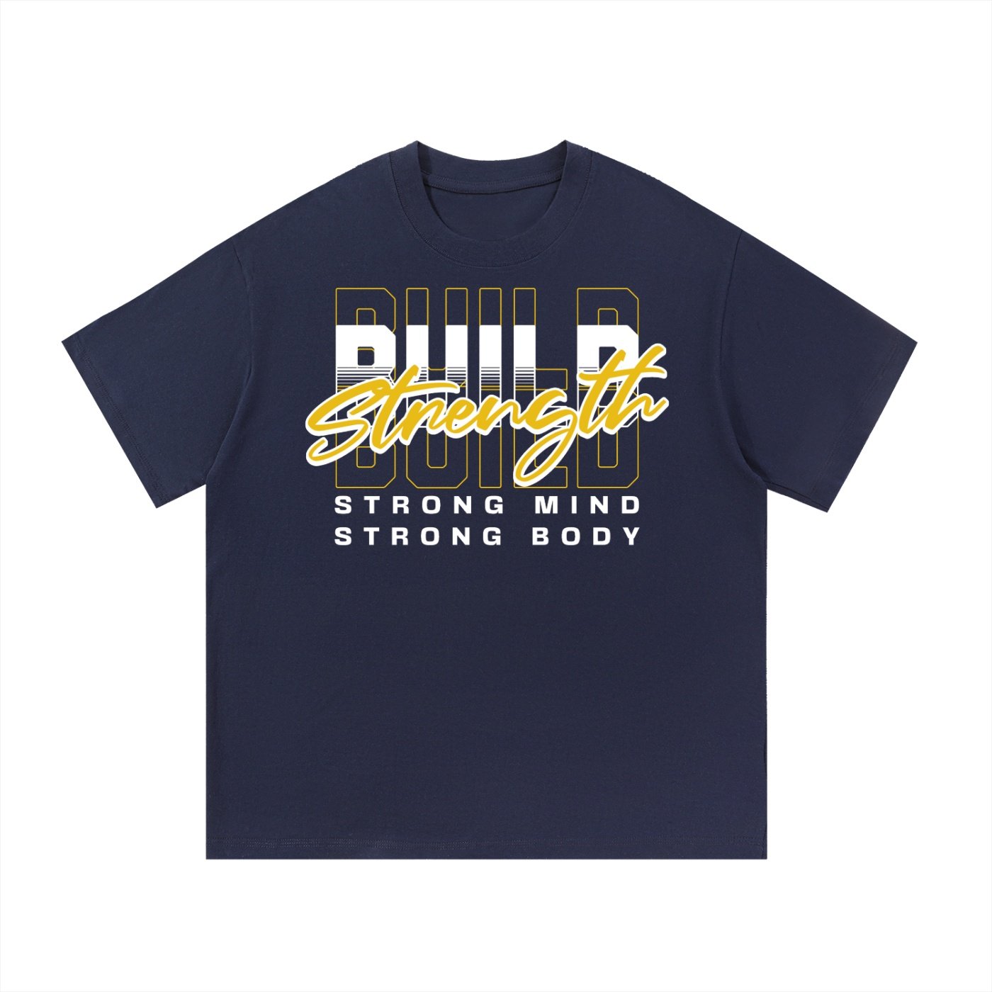 Build Strength Essential Cotton T-Shirt - Image 3