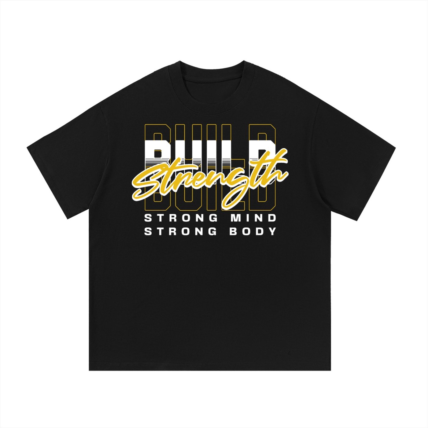 Build Strength Essential Cotton T-Shirt