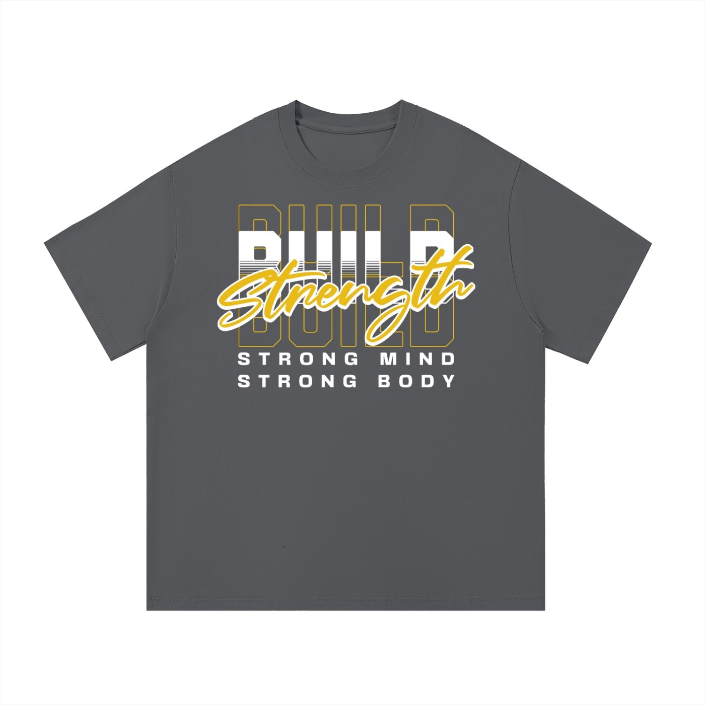 Build Strength Essential Cotton T-Shirt - Image 5